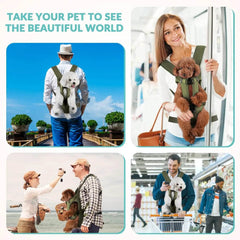 Adjustable Front & Backpack Style for Dogs & Cats - SnaggIt