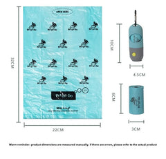 Pet Dog Poop Bag Dispenser with Hanging Hook