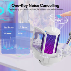 USB Gaming Microphone – RGB Condenser Mic with Noise Cancelling by Snagg A Microphone