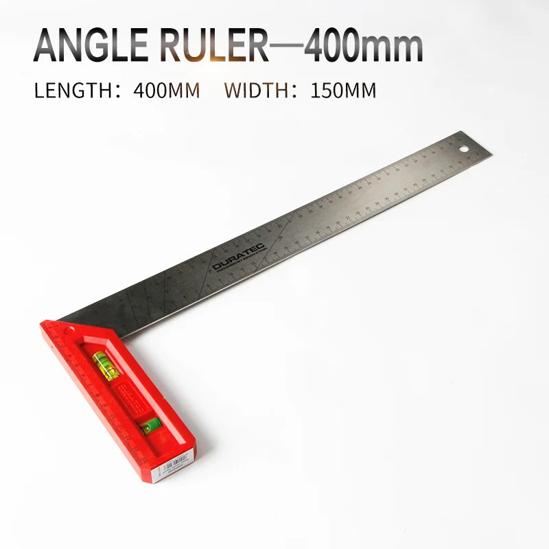 90° Triangle & Right Angle Measuring Ruler by Snagg A Ruler