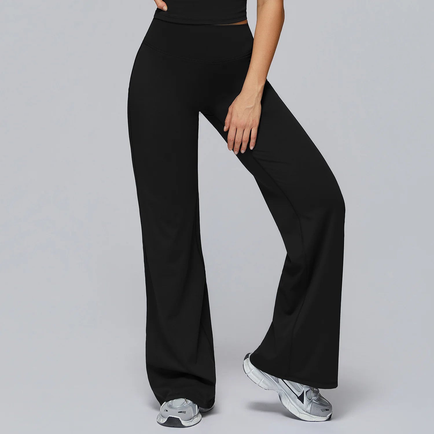 Women's Straight Leg Naked-Feel Wide Leg Yoga Pants | Gym Fitness Pilates Workout Leggings