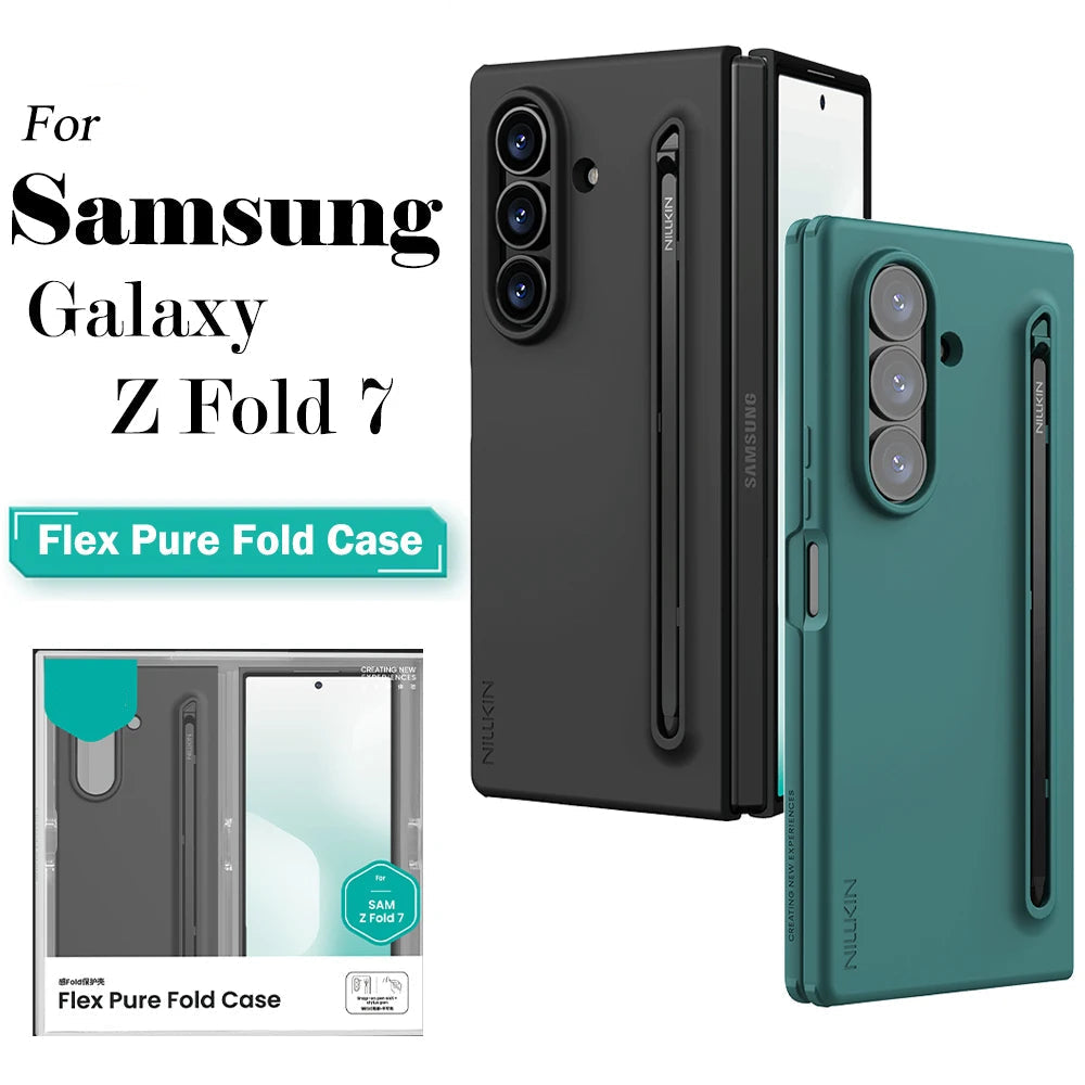 Samsung Galaxy Z Fold 7 Flex Pure Fold Case With Pen Holder by Snagg A Phone Case