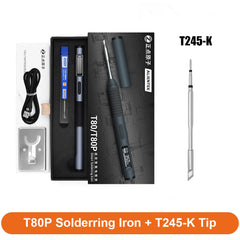 T80/T80P Smart Digital Soldering Iron by Snagg It Tools