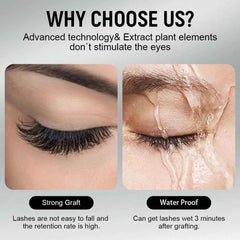 Professional 0.5s Fast Dry Lash Adhesive – Waterproof 8 Week Extreme Retention