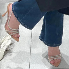 Women’s Fairy Style Thin Heel Sandals by Snagg A Shoes