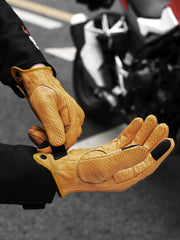 Vintage Leather Motorcycle Gloves by Snagg A Motorcycle Gloves