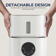 2 in 1 Smart Air Purifier and Humidifier - H13 True HEPA & Ultra Quiet Operation