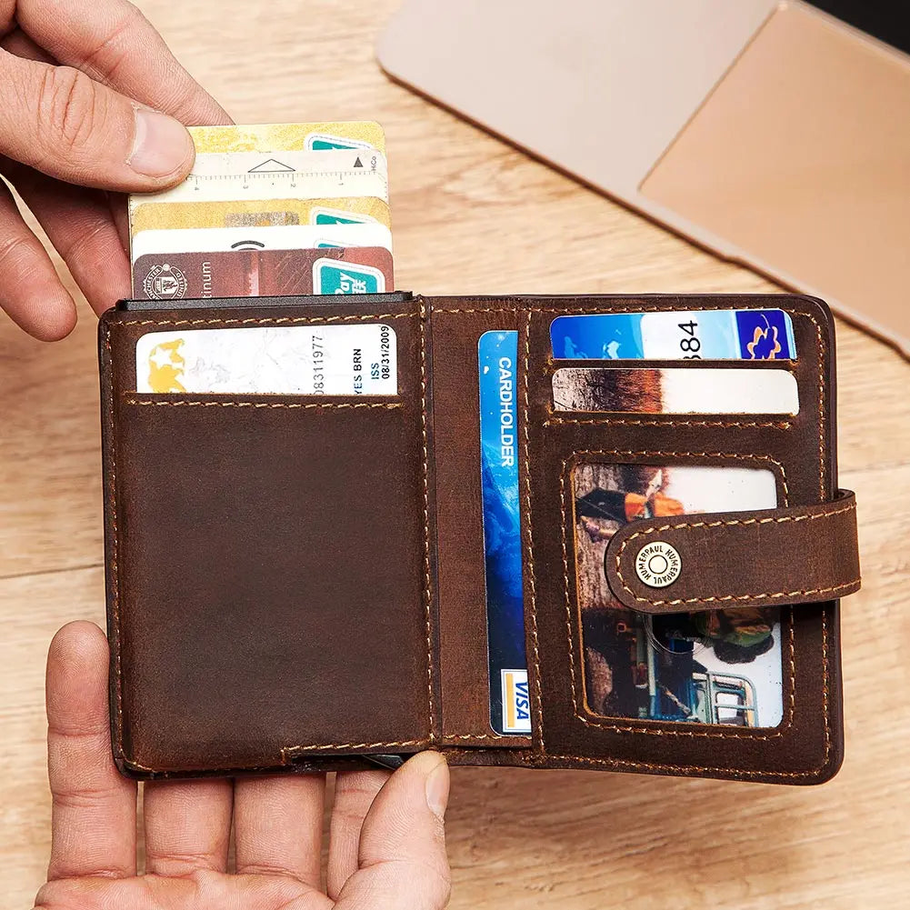 Leather RFID Card Holder