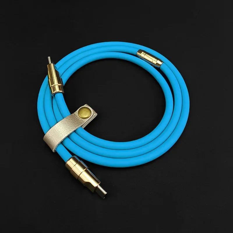 100W USB-C to USB-C Liquid Silicone Cable – 1M/2M/3M Fast Charging