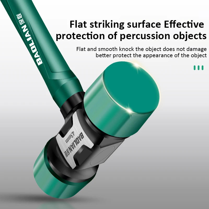 Multifunction Double Headed Rubber Installation Hammer by Snagg A Hammer