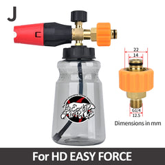 Pressure Washer Foam Cannon by Snagg A Foam Cannon