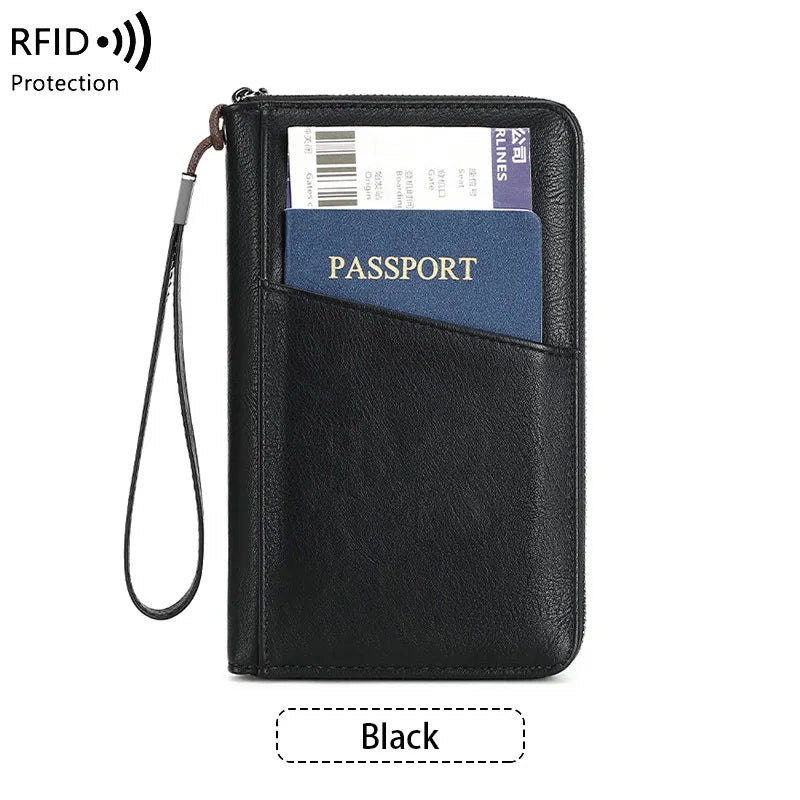 Travel Passport Clip Wallet