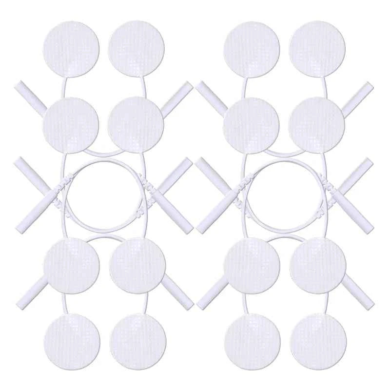 25mm Self Adhesive TENS Electrode Pads – Muscle Stimulator Gel Stickers (50/100 Pack)