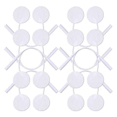 25mm Self Adhesive TENS Electrode Pads – Muscle Stimulator Gel Stickers (50/100 Pack)