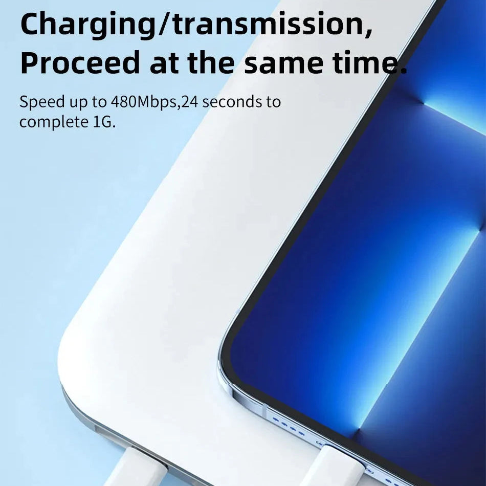 60W USB-C to USB-C Fast Charging Cable by Snagg A Charging Cable