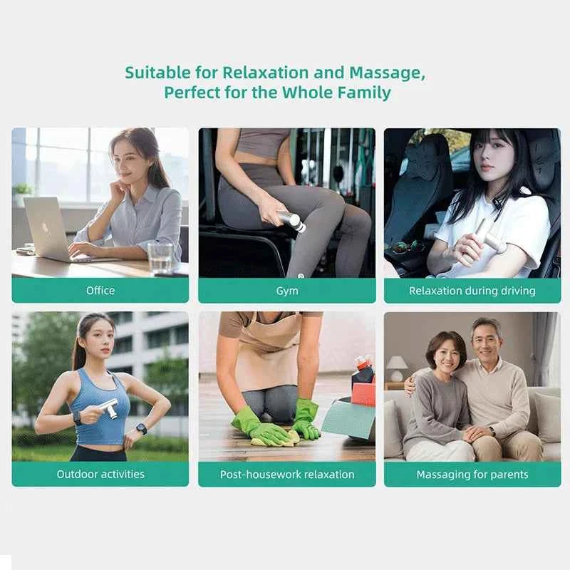 High Performance Deep Tissue Massage Gun