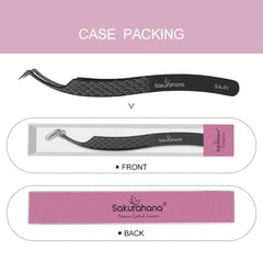 Professional Fiber Tip Eyelash Extension Tweezers – Precision High Volume Application Tool