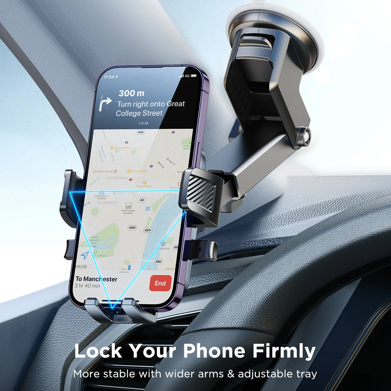 Universal Car Phone Holder by Snagg A Phone Holder