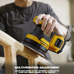 Electric Goddess Cordless Brushless Orbital Sander by Snagg It Tools