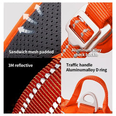 Tactical Orange Dog Harness by Snagg A Harness