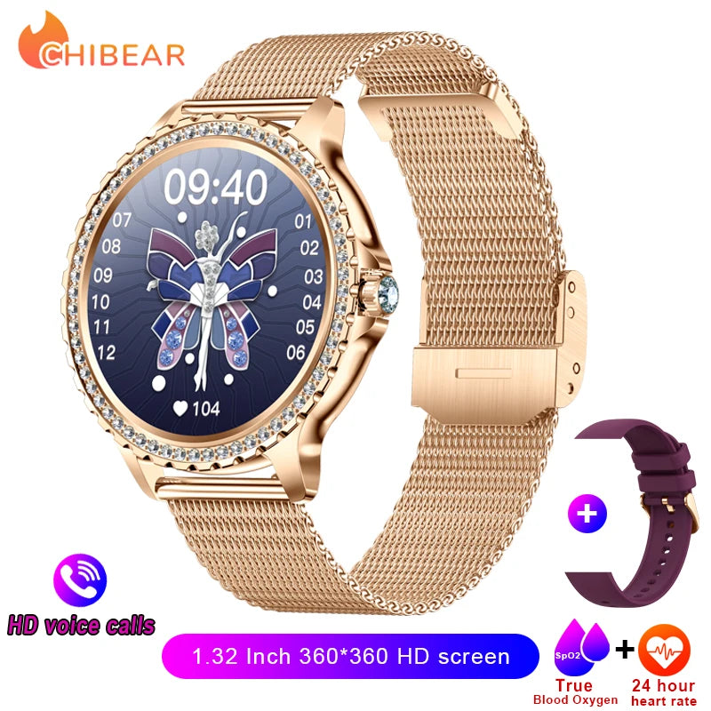 Diamond Band Ladies Smartwatch