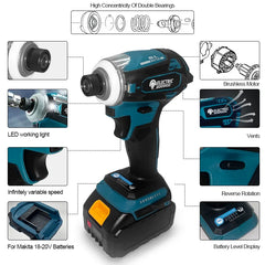 Brushless Cordless Impact Driver