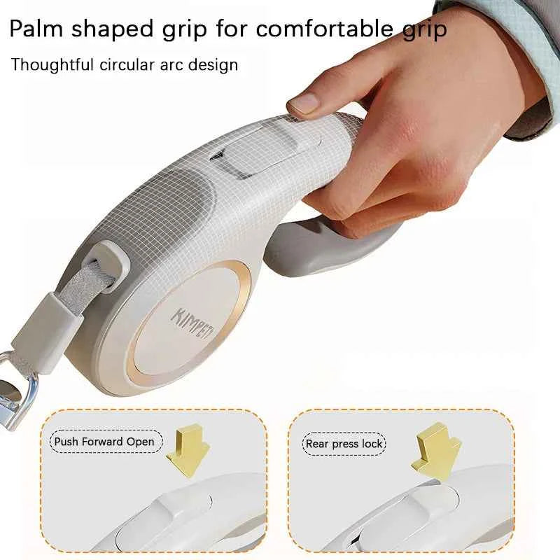 Automatic Telescopic Dog Leash 3M/5M – Retractable Lead for Small & Medium Dogs Daily Outings