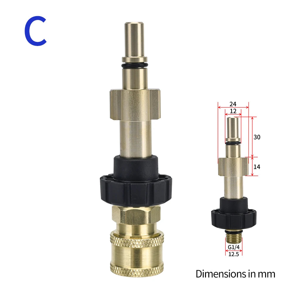 Pressure Washer Bayonet Fitting for Spray Gun & Lance by Snagg A Fitter