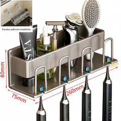 Wall-Mounted Toothbrush Holder by Snagg A Toothbrush Holder