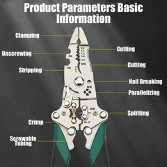 Multi Function Wire Stripper & Cable Cutter