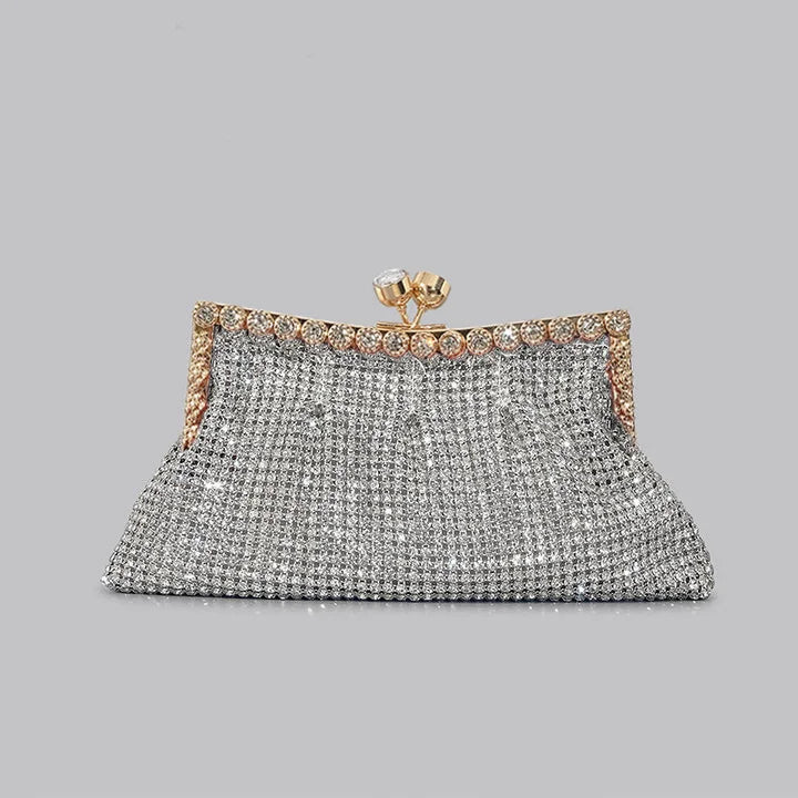 Rhinestone Diamond Evening Clutch by Snagg It Purses