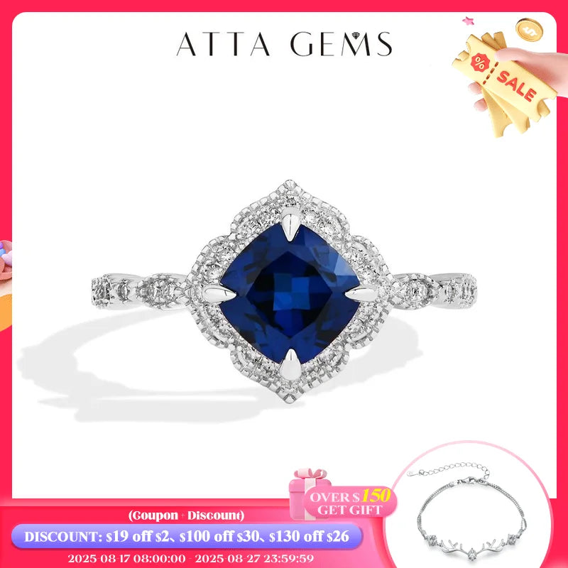 Classical Blue Sapphire Ring
