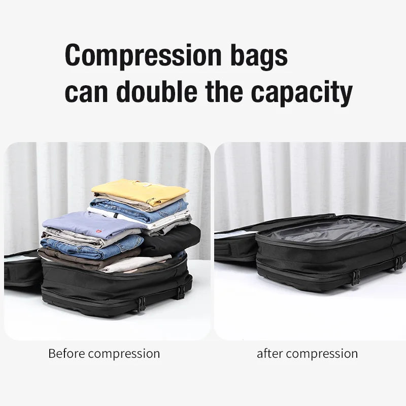 40L Expandable Travel & Business Backpack