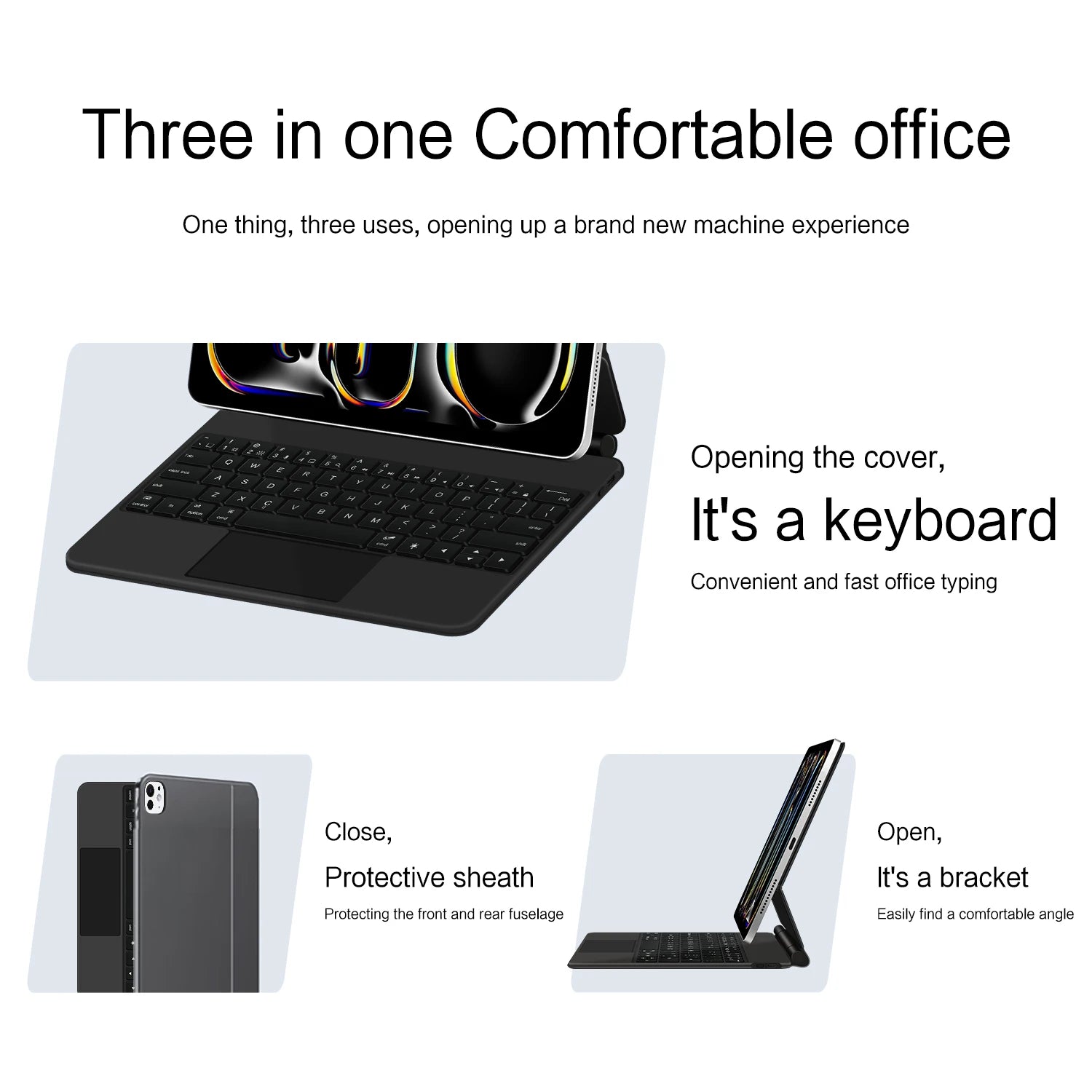 Magic Keyboard for iPad Series by Snagg A Wireless Keyboard