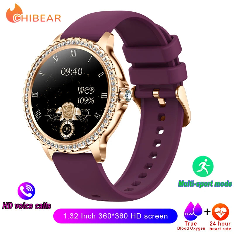 Diamond Band Ladies Smartwatch