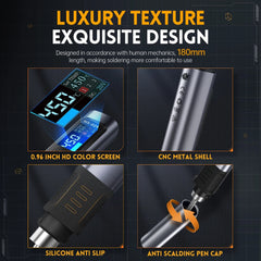 HS-02 Smart Soldering Iron by Snagg A Soldering Station