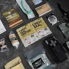 Tactical First Aid Supplies for Emergency Survival & Combat Care by Snagg An Emergency Kit