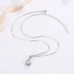 5×7MM Moissanite Pendant Necklace