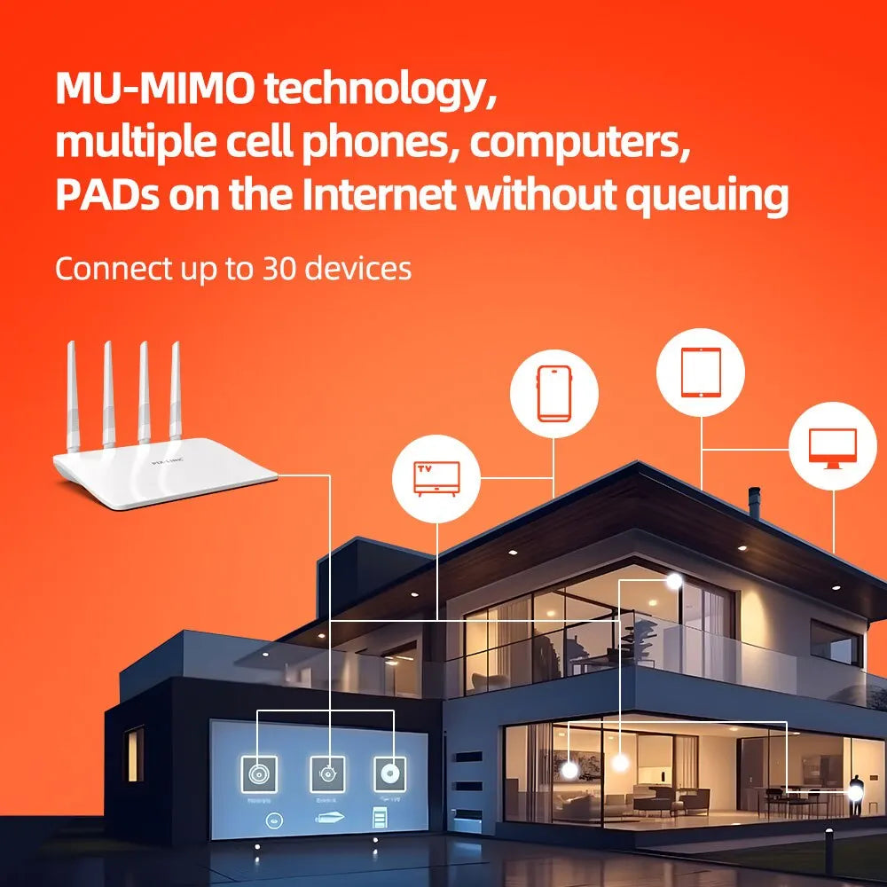 300Mbps Wireless N Router WISP Repeater & AP Mode for Home or Office Use by Snagg A WiFi Booster