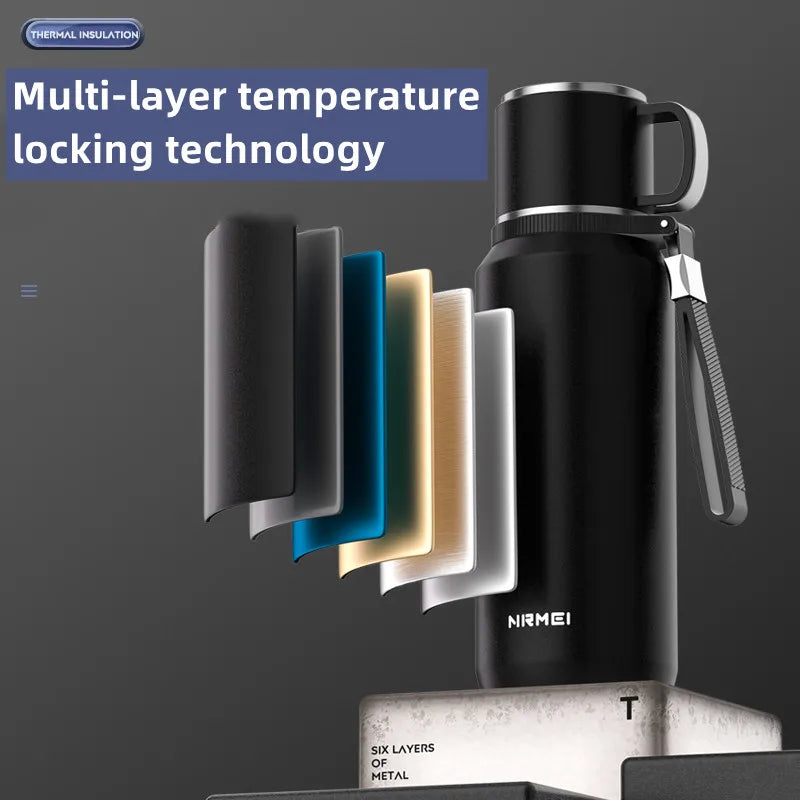 Stainless Steel Vacuum Flask For Tea And Coffee Pro Home by Snagg A Mug