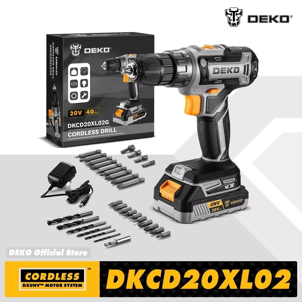 20V Cordless Drill Set