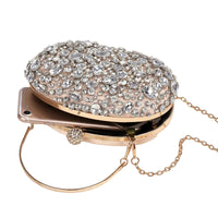 Luxury Crystal Diamond Evening Clutch by Snagg It Purses