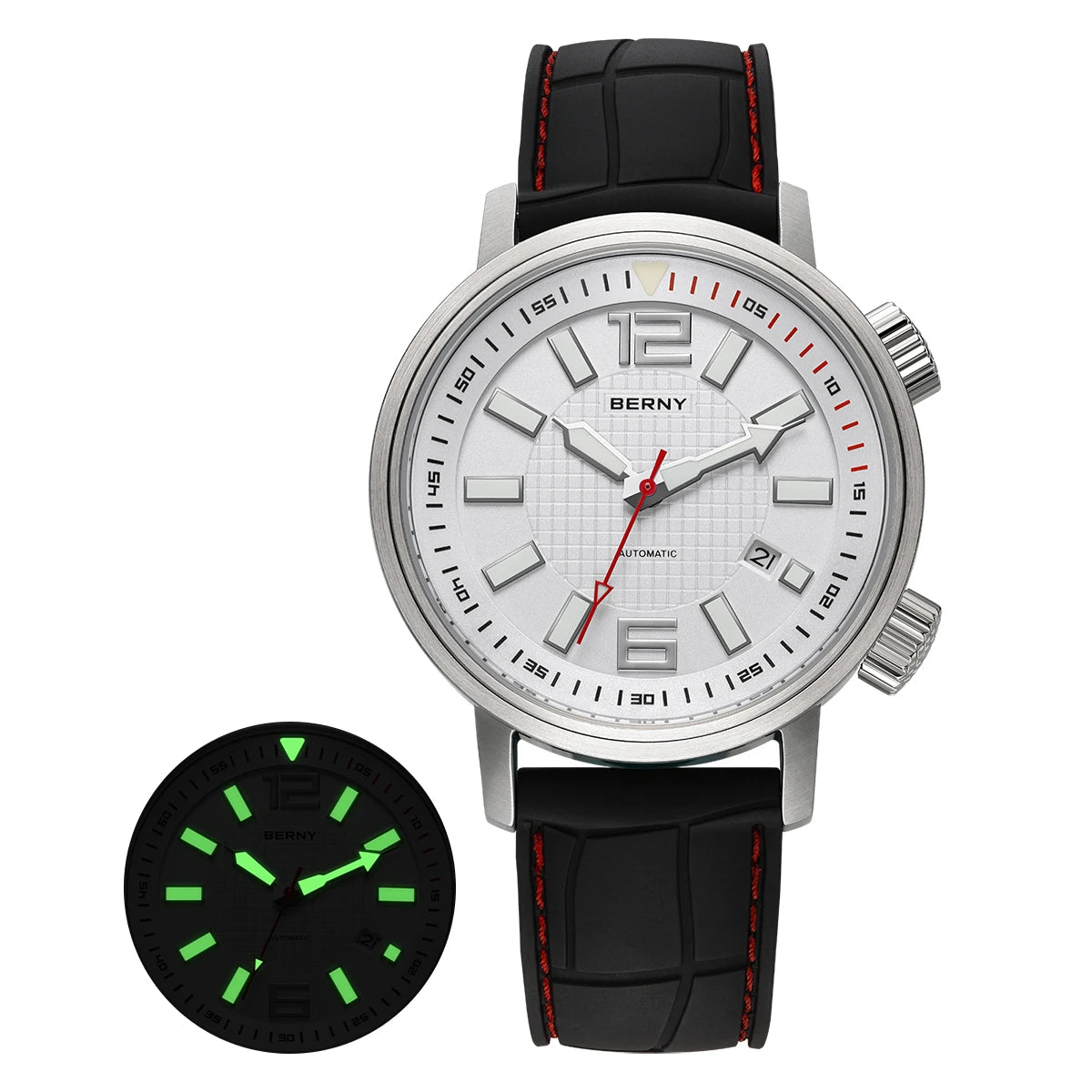 Automatic Diver Watch – Fluororubber Edition