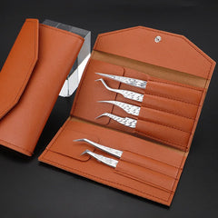 Professional 6 Pieces Precision Tweezer Set – Multi-Functional High Tension Extension Tools