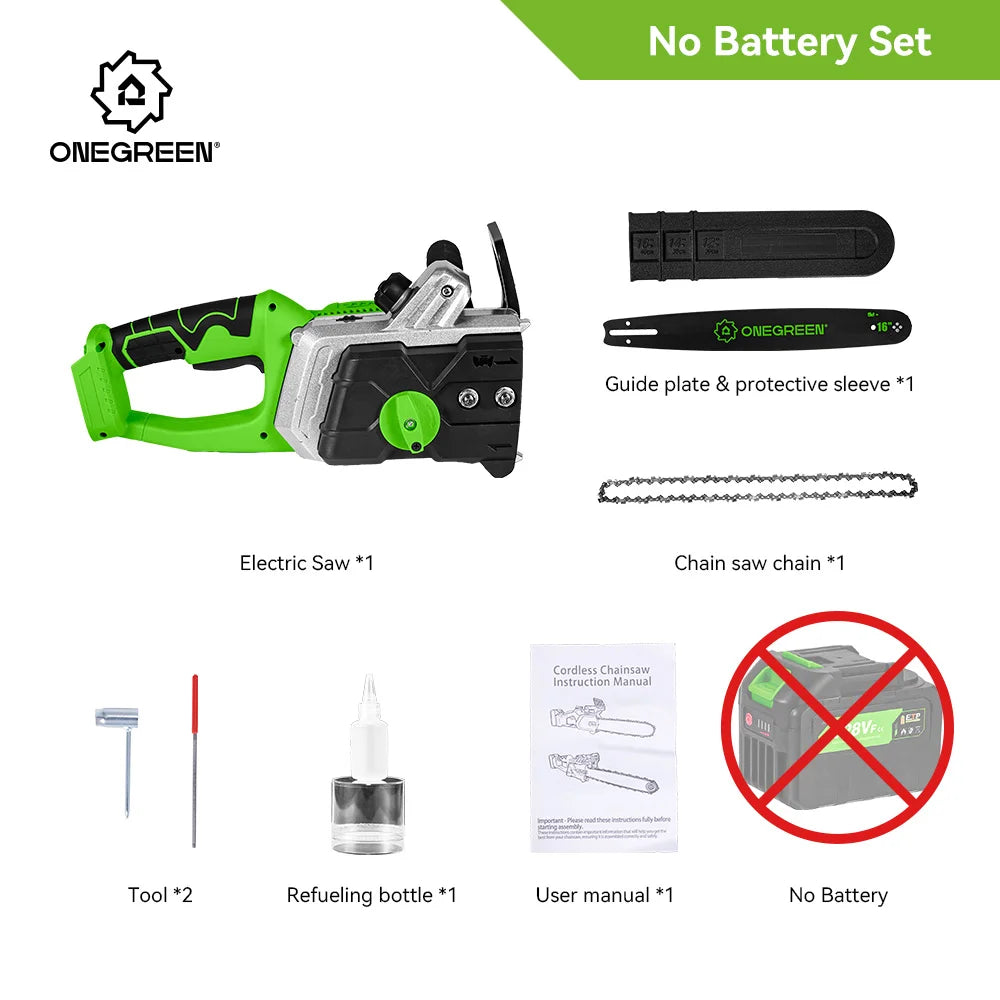 16" Brushless Chainsaw – 8000W