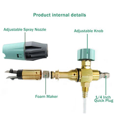 1L Pressure Washer Foam Cannon by Snagg A Foam Cannon