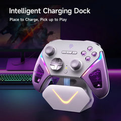 D10 Wireless Gaming Controller | TMR High-Precision Joysticks & Smart Charging Dock