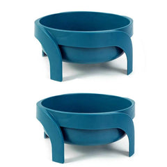 2Pcs Pet Feeding Bowls - SnaggIt