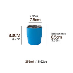 Stainless Steel Vacuum Tumbler Travel Mug On The Go by Snagg A Cup