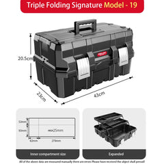 Multi Layer Folding Tool Box by Snagg It Tools